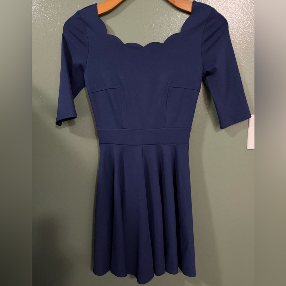 Lulu's Fit & Flare Mini Dress